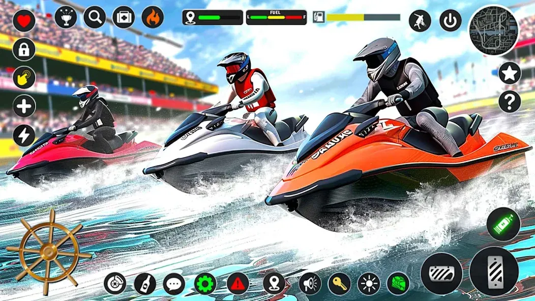 Взлом Jetski Boat Racing: Boat Games (Джетски Гонки на лодках)  [МОД Бесконечные монеты] — полная версия apk на Андроид screen 5