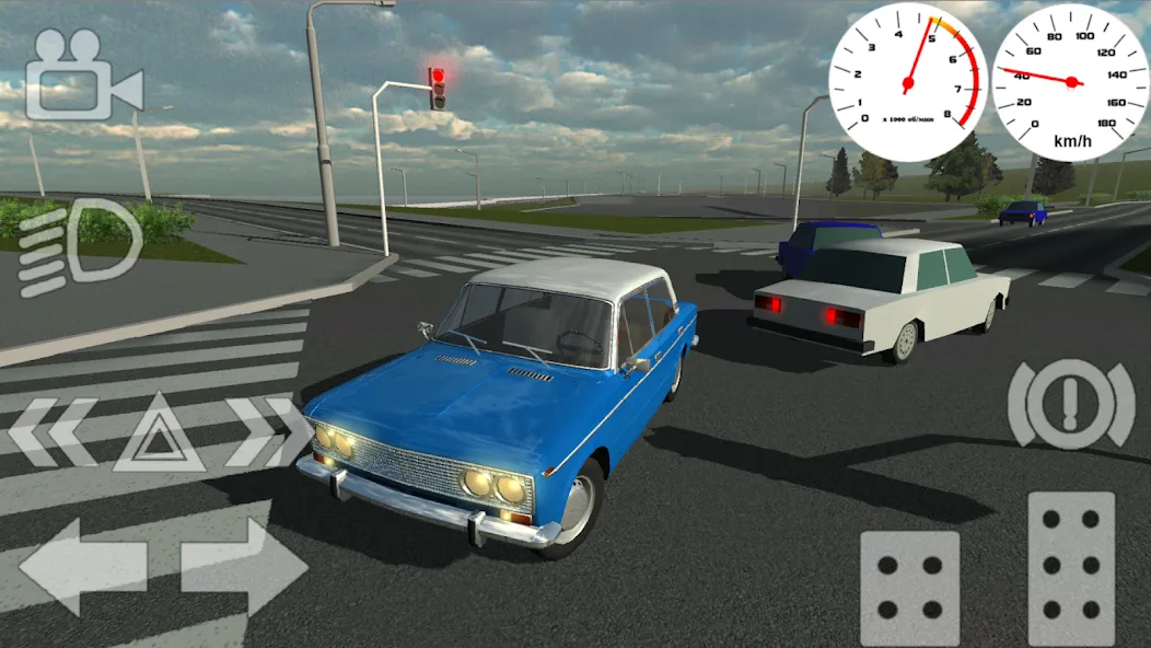 Взломанная Russian Classic Car Simulator (Русский Классический Автосимулятор)  [МОД Много денег] — полная версия apk на Андроид screen 4