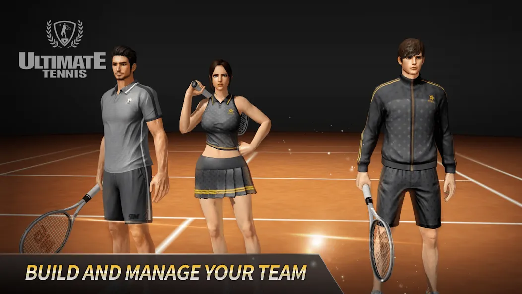 Взлом Ultimate Tennis: 3D online spo (Ультимейт Теннис)  [МОД Много денег] — стабильная версия apk на Андроид screen 2