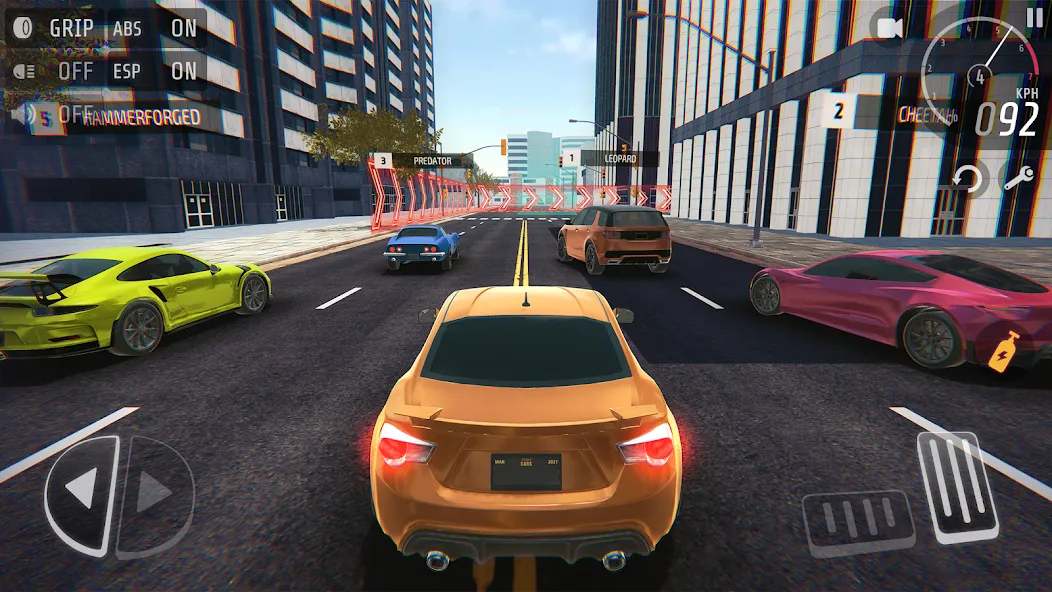 Скачать взлом Nitro Speed car racing games (Нитро Спид)  [МОД Меню] — стабильная версия apk на Андроид screen 1