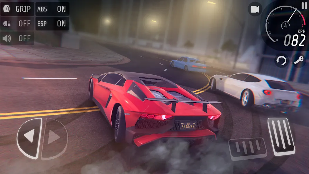 Взлом NS2 car racing game  [МОД Все открыто] — последняя версия apk на Андроид screen 2