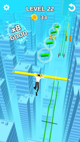 Взломанная Stunt Rails (тант Рэйлз)  [МОД Все открыто] — стабильная версия apk на Андроид screen 1