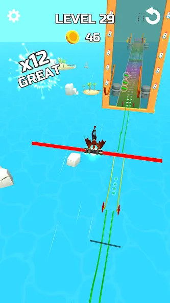 Взломанная Stunt Rails (тант Рэйлз)  [МОД Все открыто] — стабильная версия apk на Андроид screen 3