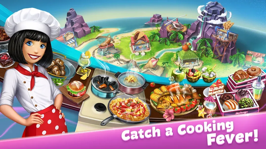 Скачать взломанную Cooking Fever: Restaurant Game  [МОД Menu] — полная версия apk на Андроид screen 5