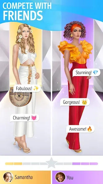 Взломанная Pocket Styler: Fashion Stars (Покет Стайлер)  [МОД Mega Pack] — последняя версия apk на Андроид screen 1