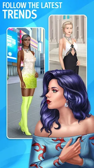 Взломанная Pocket Styler: Fashion Stars (Покет Стайлер)  [МОД Mega Pack] — последняя версия apk на Андроид screen 5