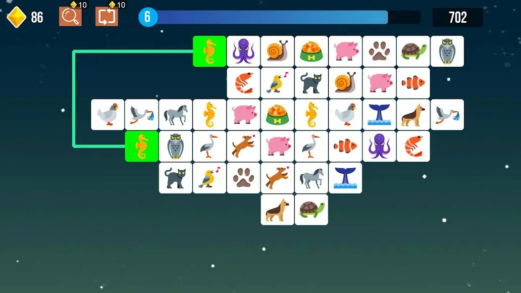 Скачать взломанную Pet Connect: Tile Puzzle Match (Пет Коннект)  [МОД Mega Pack] — полная версия apk на Андроид screen 5