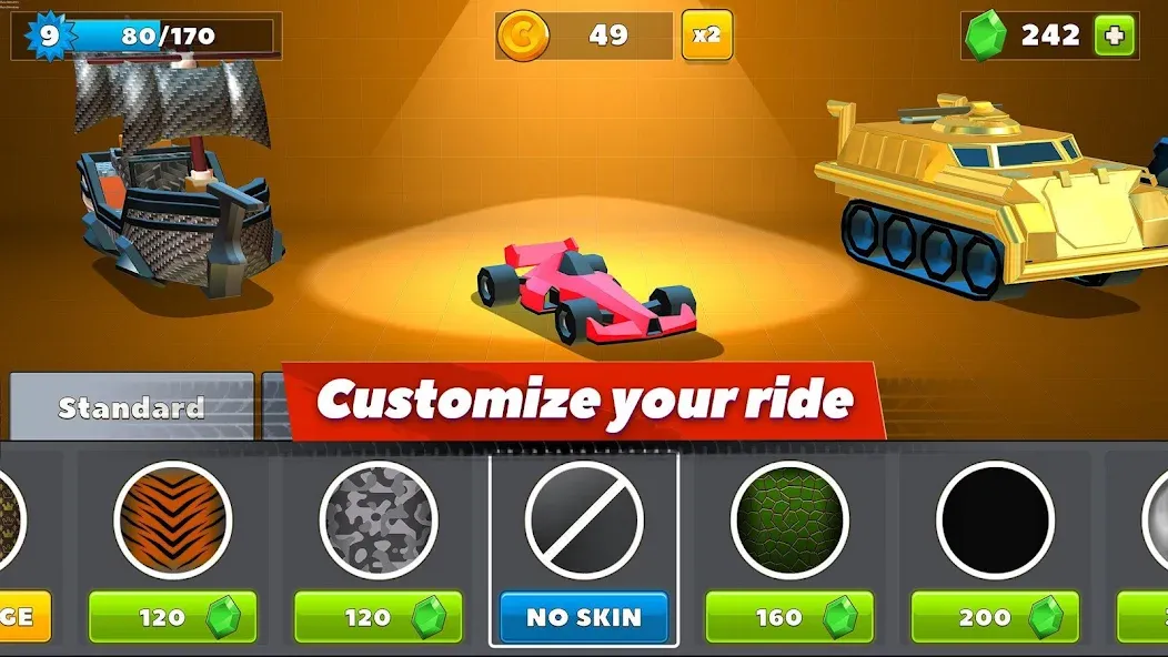 Взломанная Crash of Cars (Краш оф Карс)  [МОД Все открыто] — последняя версия apk на Андроид screen 2