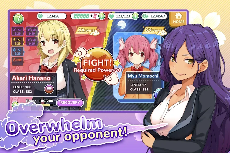 Взлом Moe! Ninja Girls/Sexy School  [МОД Unlimited Money] — стабильная версия apk на Андроид screen 5