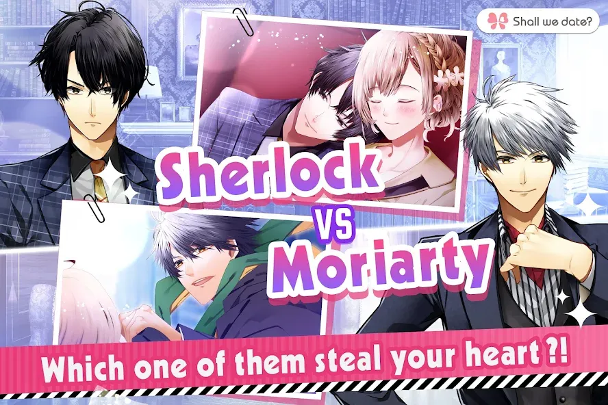 Скачать взломанную Guard me, Sherlock! — otome  [МОД Menu] — последняя версия apk на Андроид screen 3