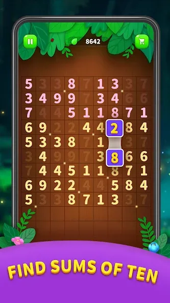 Взлом Number Match — Ten Pair Puzzle (Намбер Матч)  [МОД Много денег] — стабильная версия apk на Андроид screen 2