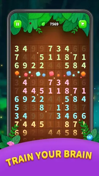 Взлом Number Match — Ten Pair Puzzle (Намбер Матч)  [МОД Много денег] — стабильная версия apk на Андроид screen 5