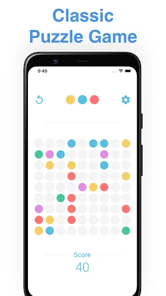 Взломанная Color Lines (Цолор Линес)  [МОД Все открыто] — последняя версия apk на Андроид screen 1