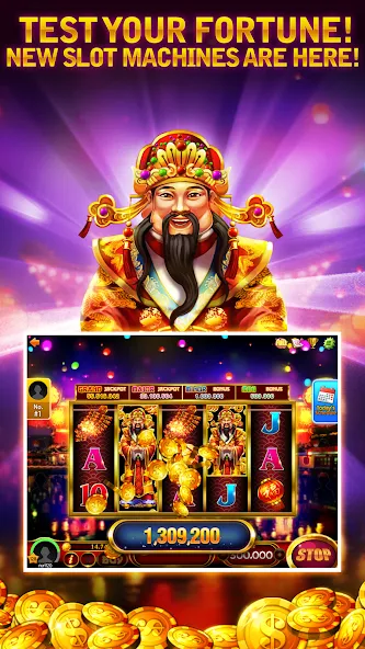 Скачать взломанную Cash Bay Casino — Slots game (Кэш Бэй Казино)  [МОД Menu] — последняя версия apk на Андроид screen 2