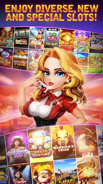 Скачать взломанную Cash Bay Casino — Slots game (Кэш Бэй Казино)  [МОД Menu] — последняя версия apk на Андроид screen 5