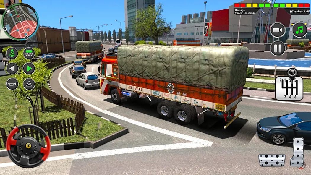 Взломанная Indian Heavy Truck Delivery 3D  [МОД Menu] — последняя версия apk на Андроид screen 4