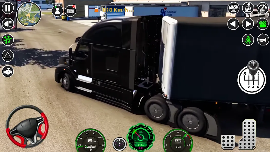 Взломанная American Cargo City Driving 3D  [МОД Unlimited Money] — последняя версия apk на Андроид screen 4