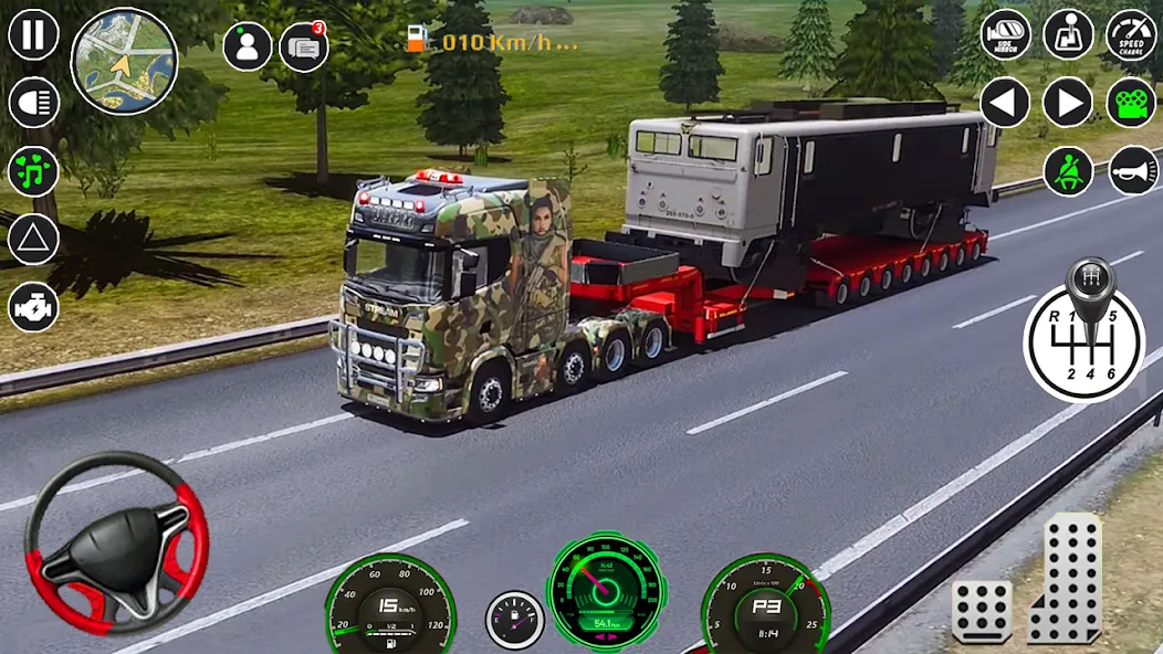 Взломанная American Cargo City Driving 3D  [МОД Unlimited Money] — последняя версия apk на Андроид screen 5