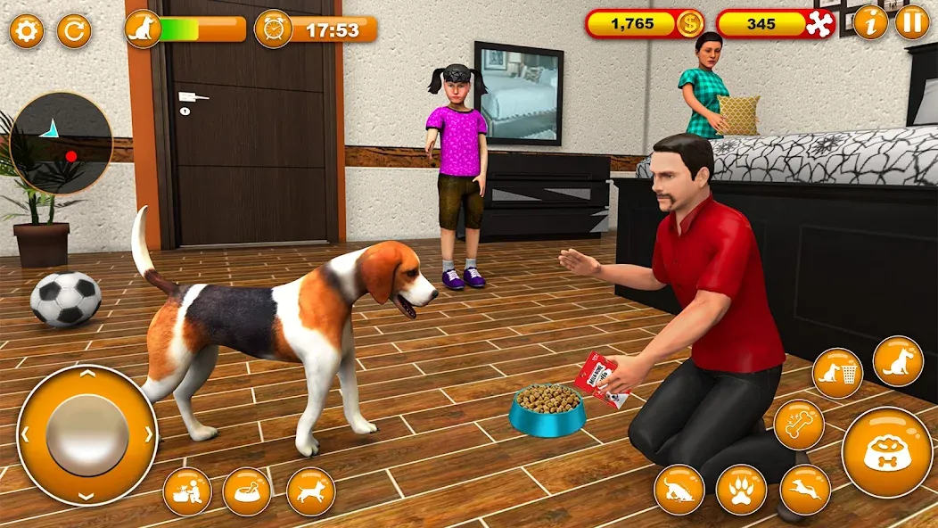 Скачать взлом Pet Dog Family Adventure Games  [МОД Меню] — последняя версия apk на Андроид screen 3