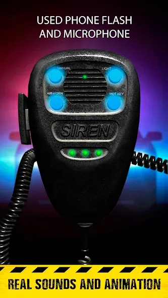 Скачать взлом Siren sounds set: siren system  [МОД Меню] — полная версия apk на Андроид screen 2