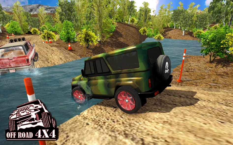 Взлом Offroad Jeep Racing Extreme  [МОД Unlocked] — полная версия apk на Андроид screen 3