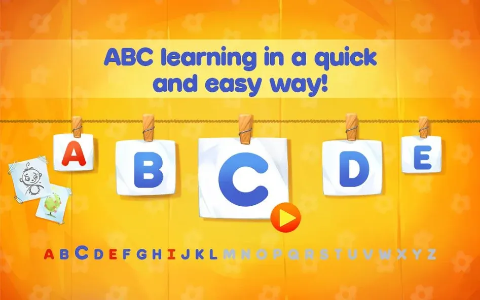 Взлом ABC Alphabet! ABCD games!  [МОД Menu] — стабильная версия apk на Андроид screen 1