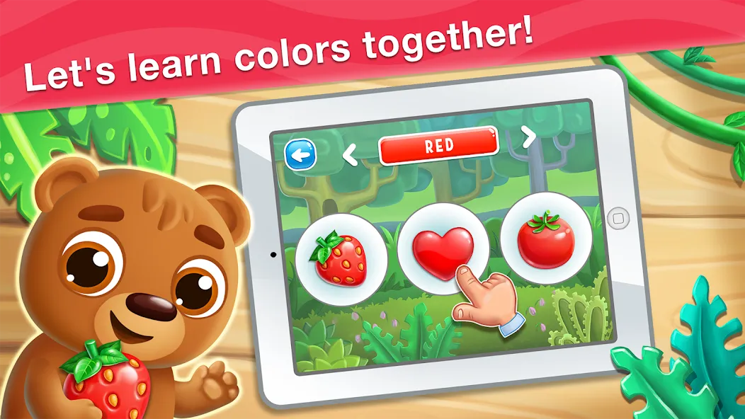 Скачать взлом Colors learning games for kids  [МОД Бесконечные монеты] — стабильная версия apk на Андроид screen 1