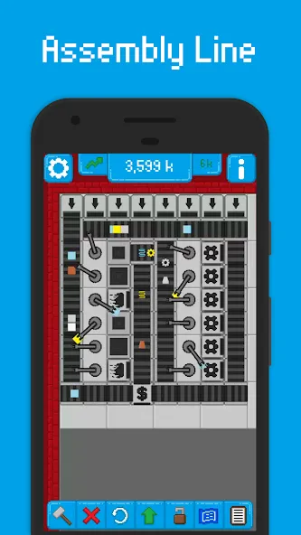 Взлом Assembly Line (Ассемблей Лайн)  [МОД Много денег] — стабильная версия apk на Андроид screen 1