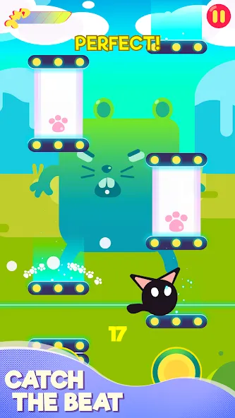 Взломанная Cringe the Cat — Music Game  [МОД Много денег] — стабильная версия apk на Андроид screen 1