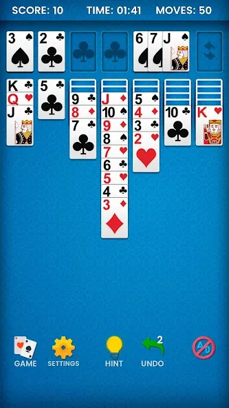 Взломанная Klondike Solitaire (Клондайк солитер)  [МОД Menu] — стабильная версия apk на Андроид screen 2