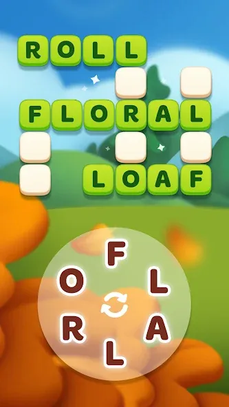 Скачать взлом Word Spells: Word Puzzle Game  [МОД Unlocked] — последняя версия apk на Андроид screen 1