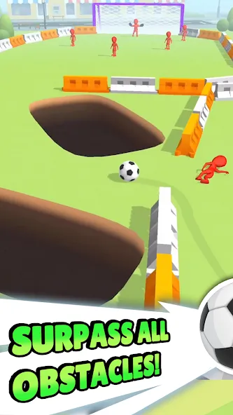 Скачать взлом Crazy Kick! Fun Football game  [МОД Бесконечные монеты] — последняя версия apk на Андроид screen 4