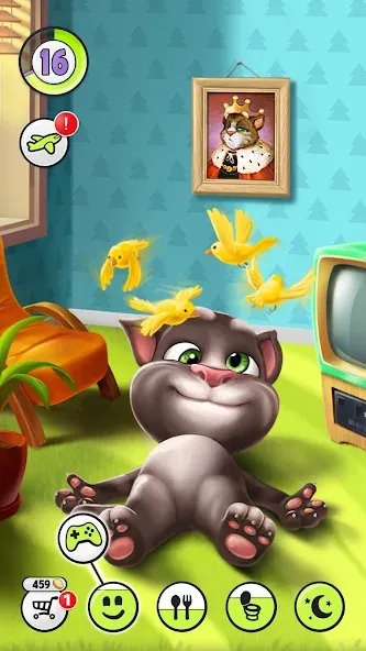 Взлом My Talking Tom  [МОД Все открыто] — последняя версия apk на Андроид screen 1