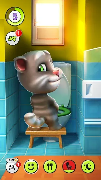 Взлом My Talking Tom  [МОД Все открыто] — последняя версия apk на Андроид screen 2