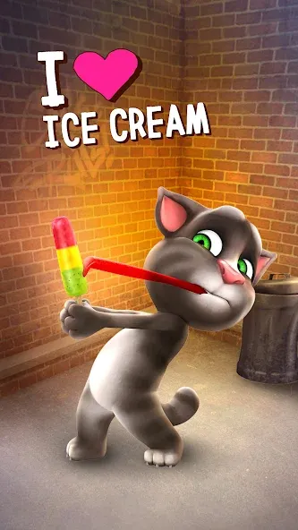 Взлом Talking Tom Cat  [МОД Unlimited Money] — стабильная версия apk на Андроид screen 1