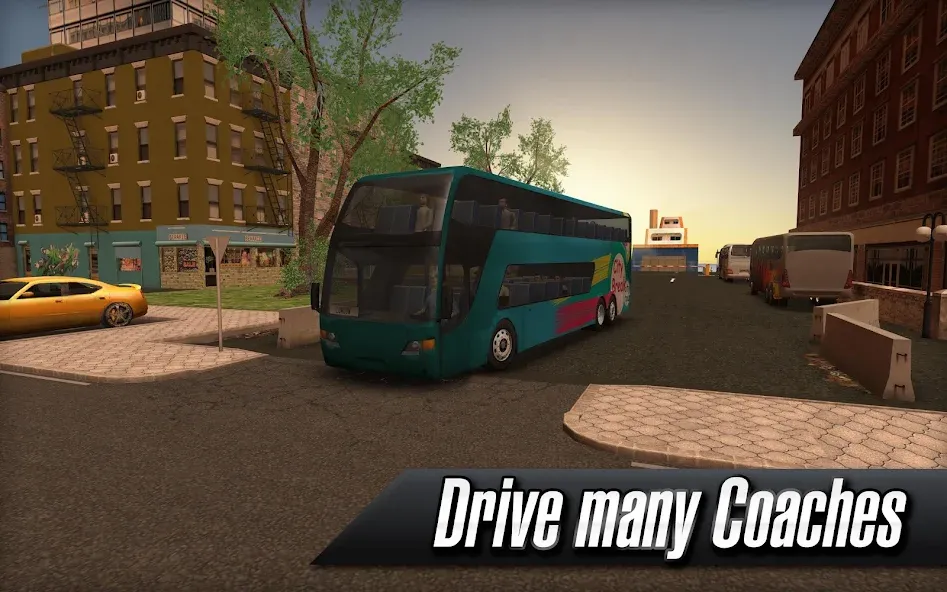 Скачать взломанную Coach Bus Simulator (Коуч Бас Симулятор)  [МОД Mega Pack] — полная версия apk на Андроид screen 3