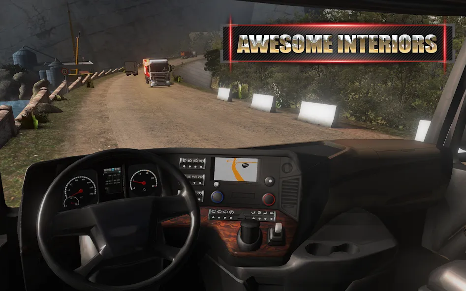 Скачать взлом European Truck Simulator (Юро Трак Драйвер)  [МОД Unlimited Money] — полная версия apk на Андроид screen 4