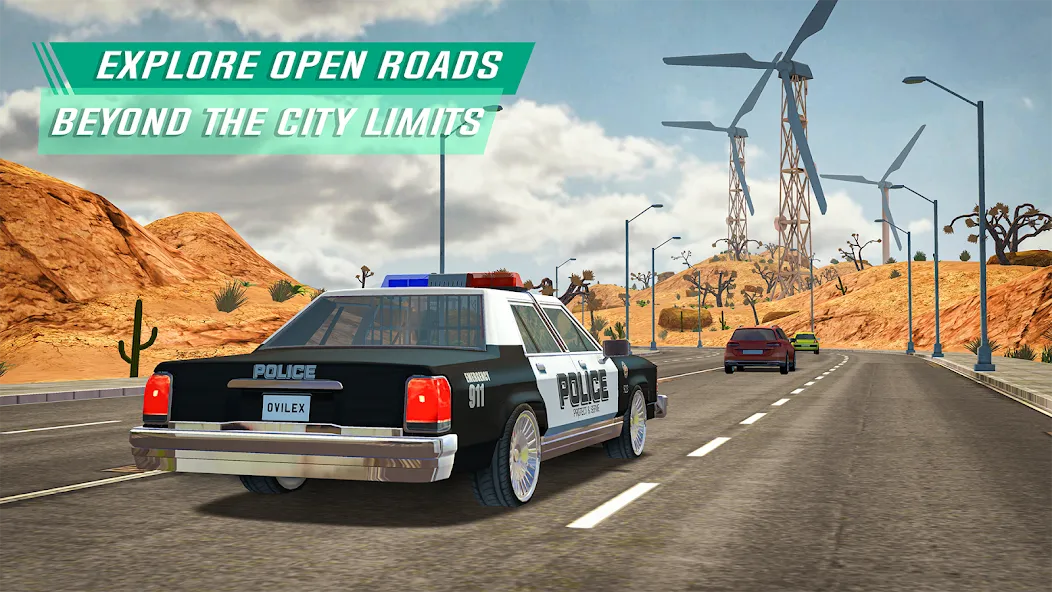 Скачать взлом Police Sim 2022 Cop Simulator (Полиция Сим 2022)  [МОД Много денег] — полная версия apk на Андроид screen 5