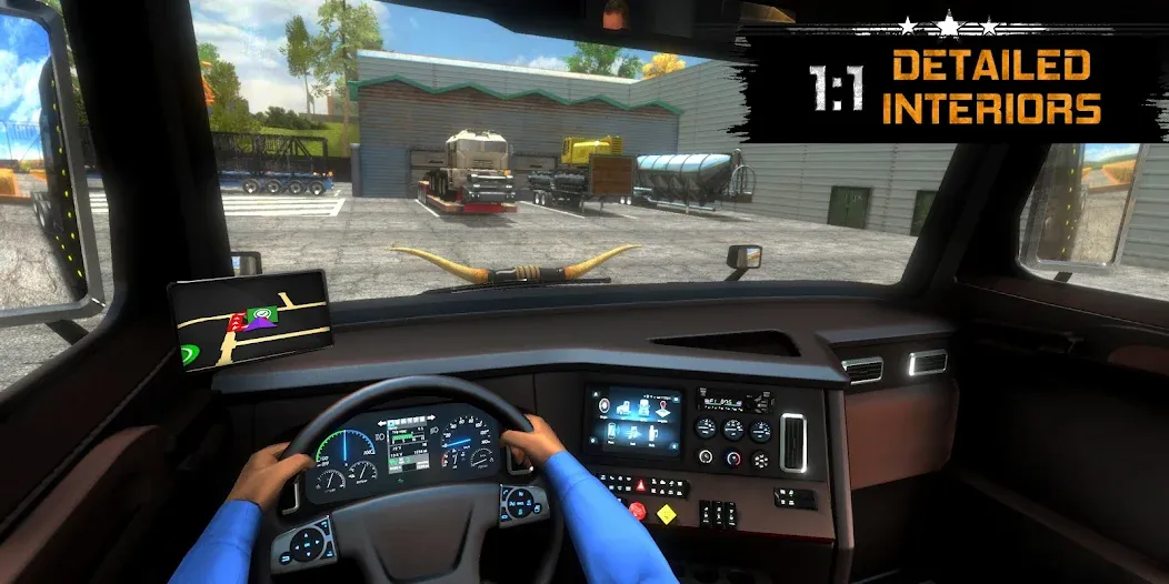 Скачать взлом Truck Simulator USA Revolution (Трак Симулятор США Революция)  [МОД Бесконечные монеты] — полная версия apk на Андроид screen 3