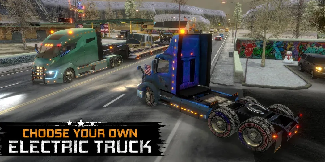 Скачать взлом Truck Simulator USA Revolution (Трак Симулятор США Революция)  [МОД Бесконечные монеты] — полная версия apk на Андроид screen 4