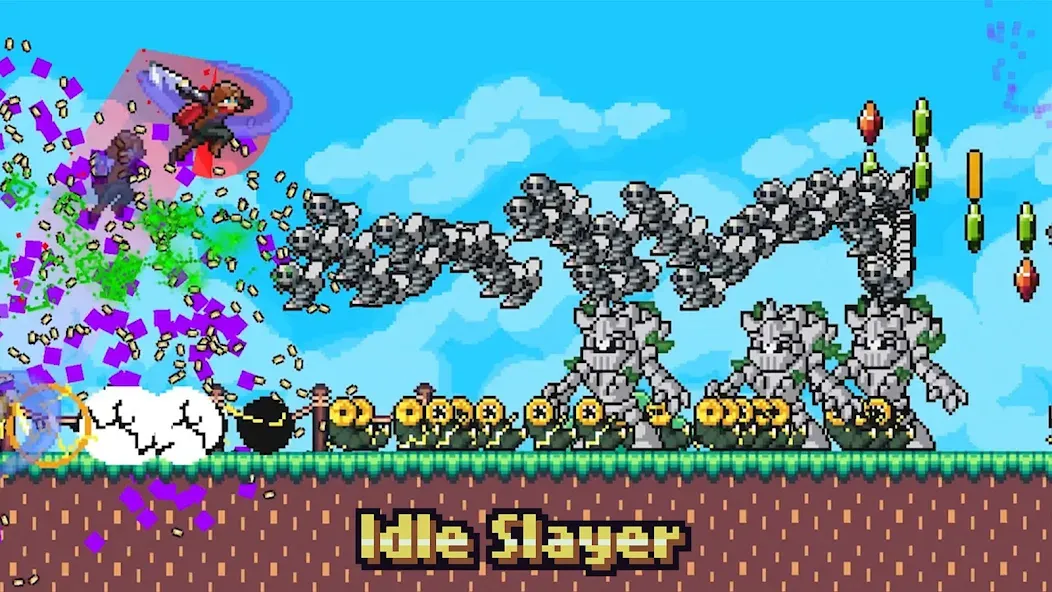 Взломанная Idle Slayer (Айдл Слэер)  [МОД Много монет] — полная версия apk на Андроид screen 1