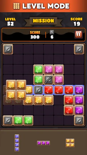 Взломанная Block Puzzle 8×8 (Блокголоволомка 88)  [МОД Все открыто] — стабильная версия apk на Андроид screen 1