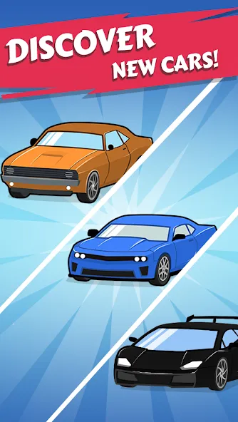 Скачать взлом Merge Car — Idle Merge Cars (Мердж Кар)  [МОД Все открыто] — полная версия apk на Андроид screen 3