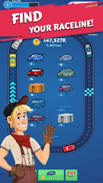 Скачать взлом Merge Car — Idle Merge Cars (Мердж Кар)  [МОД Все открыто] — полная версия apk на Андроид screen 4