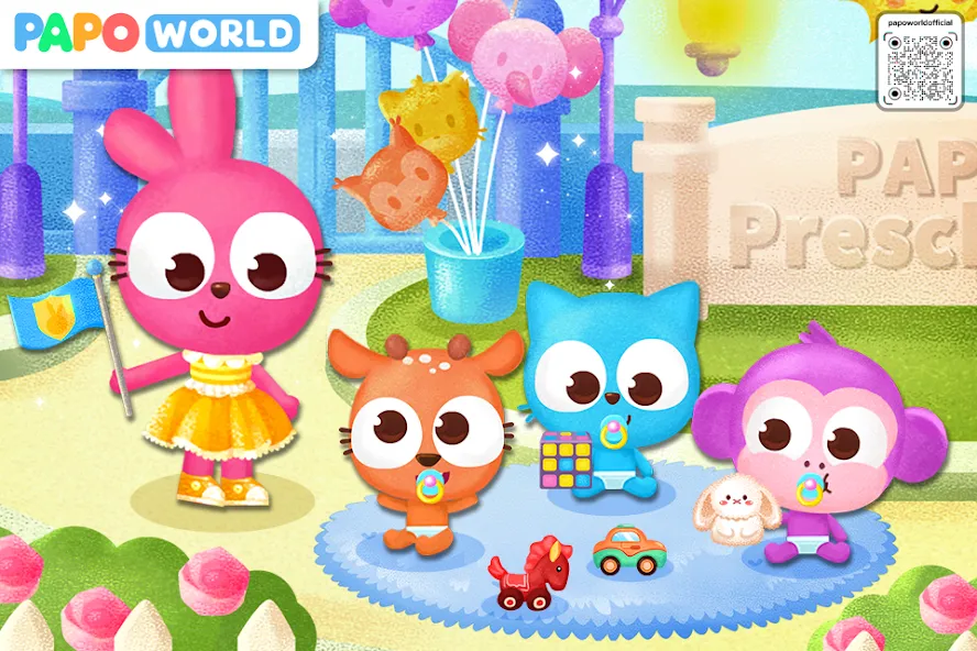 Взломанная Papo Town Preschool  [МОД Меню] — последняя версия apk на Андроид screen 5