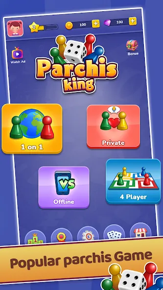 Взлом Parchís  [МОД Menu] — последняя версия apk на Андроид screen 1