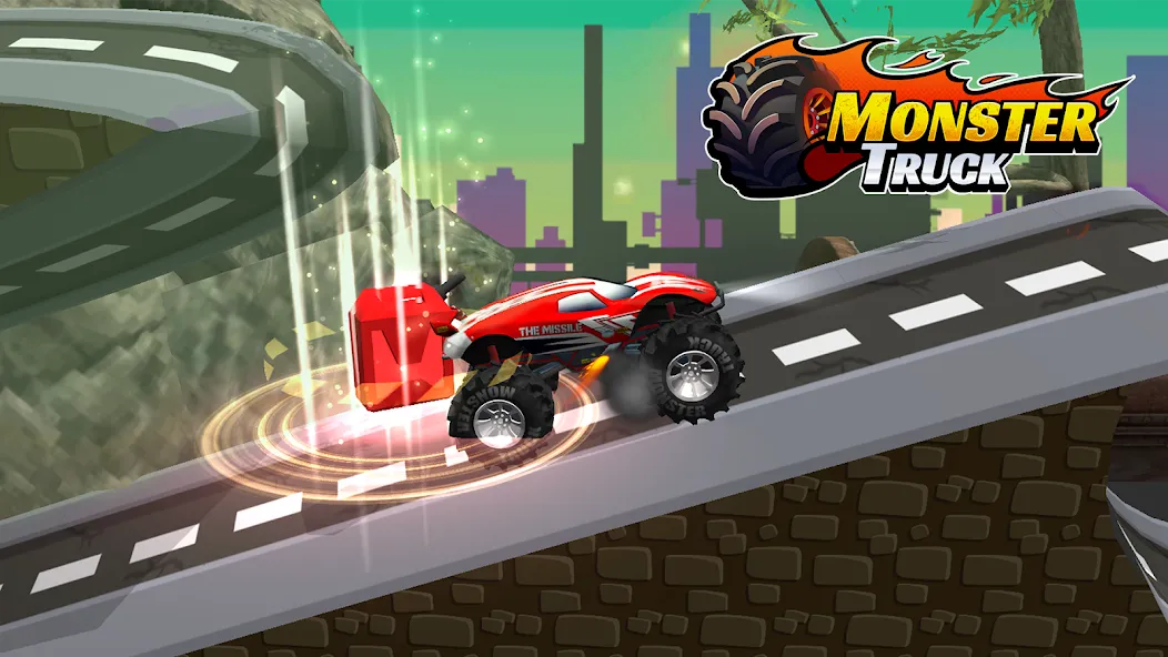 Скачать взломанную Monster truck: Extreme racing  [МОД Бесконечные деньги] — стабильная версия apk на Андроид screen 3