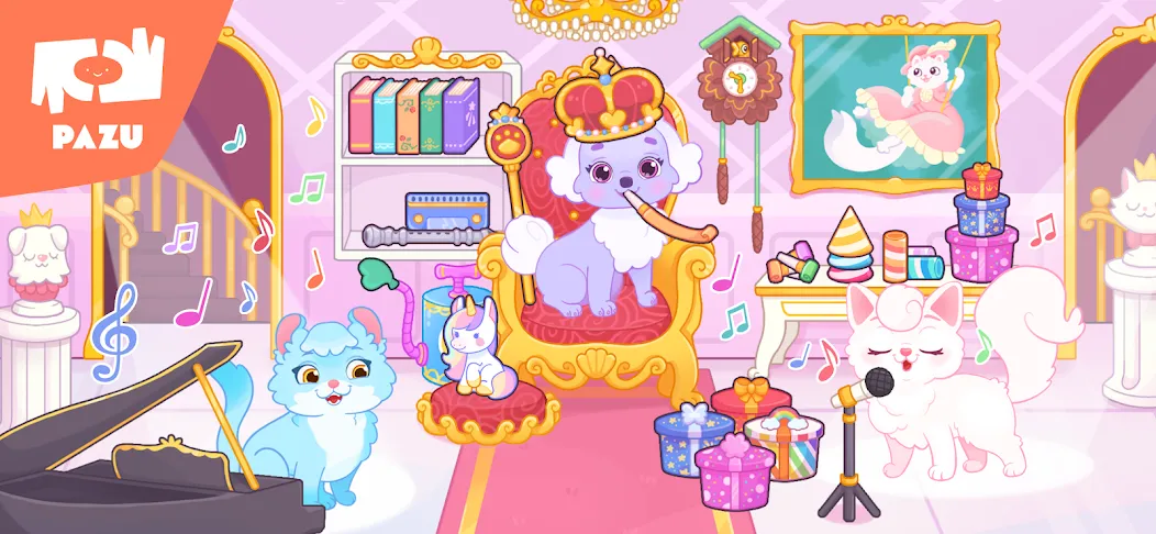 Скачать взломанную Princess Palace Pets World  [МОД Mega Pack] — стабильная версия apk на Андроид screen 4