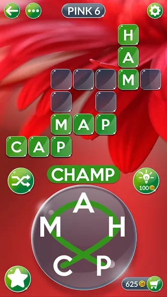 Взломанная Wordscapes In Bloom (Вордскейпс Ин Блум)  [МОД Много монет] — последняя версия apk на Андроид screen 4