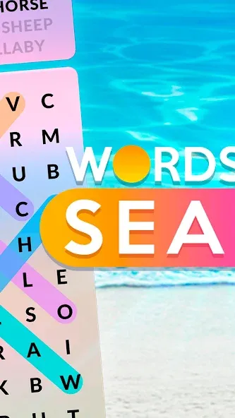 Скачать взломанную Wordscapes Search (Вордскейпс Серч)  [МОД Много денег] — последняя версия apk на Андроид screen 3